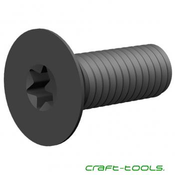Stehle Senkkopfschrauben mit Innentorx - M5x 6,8 T15 Kopf-Ø= 9,4 mm (VPE 10 Stück)